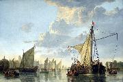 Aelbert Cuyp Hafen von Dordrecht oil painting artist